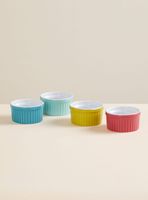 Set 4 Ramekines Color Cerámica