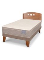 Cama Europea Rilassati 1.5 Plazas + Respaldo Gales