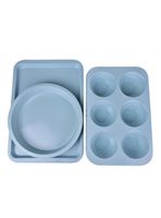 Set Repostería 3 Piezas Celeste Magnolia