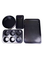 Set Repostería 5 Piezas Negro Magnolia