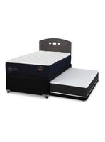 Diván Premium Black 1.5 Plazas + Respaldo Gales