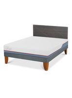 Cama Europea Excellence Plus 2 Plazas + Respaldo Villarrica