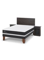 Cama Europea Ortopedic 2 Plazas + Set de Muebles Villarrica