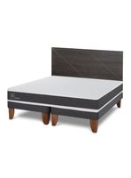 Cama Europea Ortopedic King + Respaldo Villarrica