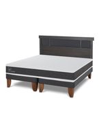 Cama Europea Ortopedic King + Respaldo Dublín