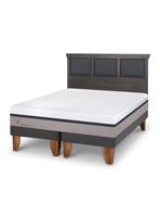 Cama Europea Balance King + Respaldo Torino