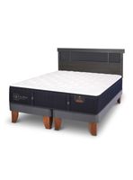 Cama Europea Premium King + Respaldo Dublín