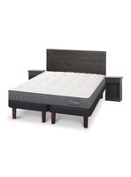 Cama Europea Anatomic 2 Plazas Base Dividida + Set de Muebles Villarrica