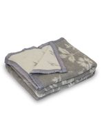 Frazada Lana 1.5 Plaza Gris