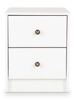 Velador Kids Blanco 2 Cajones