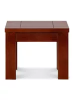 Mesa Lateral Ñuble 50x50 cm Caramelo