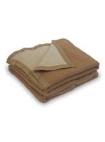 Frazada Lana 2 Plazas Beige Liso
