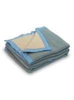 Frazada Lana 2 Plaza Celeste