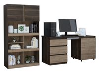 Combo: Escritorio Office 10 + Biblioteca Office 9 TuHome