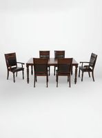 Juego de Comedor New Cordobes 180 cm + 4 Sillas + 2 Sitiales Cic