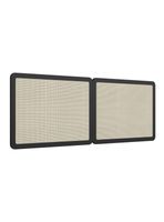 Set Respaldo 2 Plazas Ratán + 2 Veladores 1 Cajón