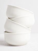 Set de 4 Bowls Blanco 15 cm Porcelana