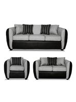 Juego de Living Oklahoma 6 Cuerpos Tela-Pu