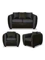 Juego de Living Oklahoma 4 Cuerpos Tela-Pu