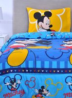 Plumón 1.5 Plazas Mickey Azul