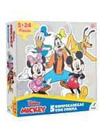 5 Rompecabezas con Formas Personajes