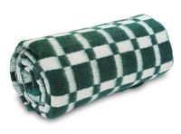 Frazada 1 Plaza Stylo Escocés Verde