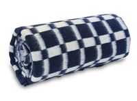 Frazada 1 Plaza Escocés Azul