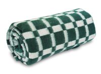 Frazada 1.5 Plazas Escocés Verde