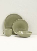 Set Vajilla 24 Piezas Musgo Cerámica