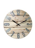 Reloj Alaniz Home Madera Metal 60 x 4.5 x 60 cm