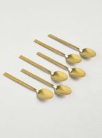 Set de 6 Cucharas Café Gold