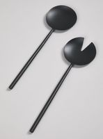 Set 2 Piezas para Servir Negro