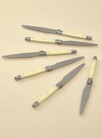 Set 6 Cuchillos Postre Ivory