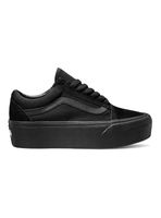 Zapatilla Urbana Black Old-Skool Plataforma Mujer