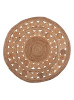 Alfombra Redonda Jute 120 cm 15 Gold