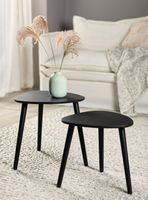 Set 2 Mesas Einar Negro