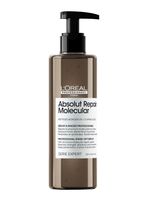 Tratamiento Liquido Sérum con Aclarado Reparación Molecular Profunda Cabello Dañado Absolut Repair Molecular 250ml
