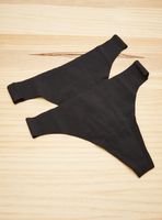 Pack 2 Calzón de Algodón sin Costuras Liso