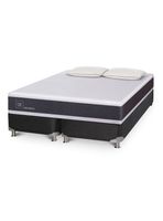 Box Spring Ortopedic B5 Bk King + 2 Almohadas Da Soft Sleep
