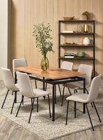 Juego Comedor 6 Sillas Austin