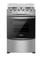 Cocina a Gas 4 Quemadores MCG-4QPI24NS Acero Inoxidable