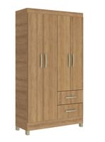 Clóset 4 Puertas 2 Cajones