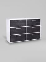 Comoda Roble 6 Cajones