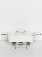 Fuente de Horno Rectangular con Base Metálica