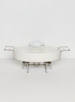 Fuente de Horno Ovalada + Base Metálica