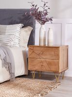 Velador Santiago 2 Cajones