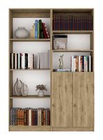 Combo Estante 4 Espacios + Estante 2 Puertas