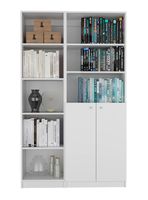 Combo Home Estante 45 cm + Estante 2 Puertas