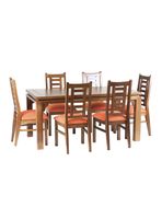 Juego Comedor Leyda + 6 Sillas