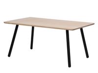 Mesa de Comedor Aula Natural Rectangular Medular